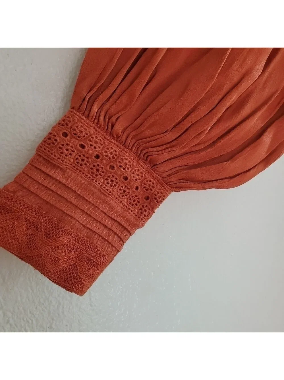 NWT Free People Orange Farrow Romper